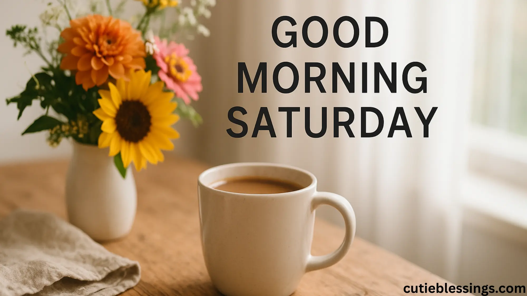 Good Morning Saturday Blessings to Start Your Weekend Right