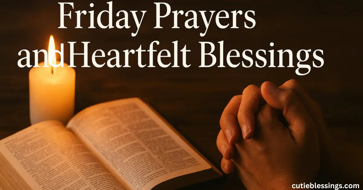 Friday Prayers and Heartfelt Blessings