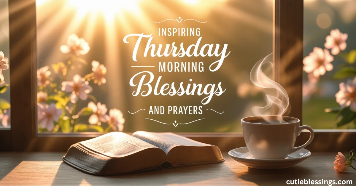 Inspiring Thursday Morning Blessings and Prayers