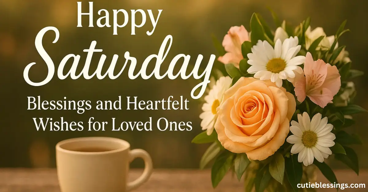 Happy Saturday Blessings and Heartfelt Wishes for Loved Ones