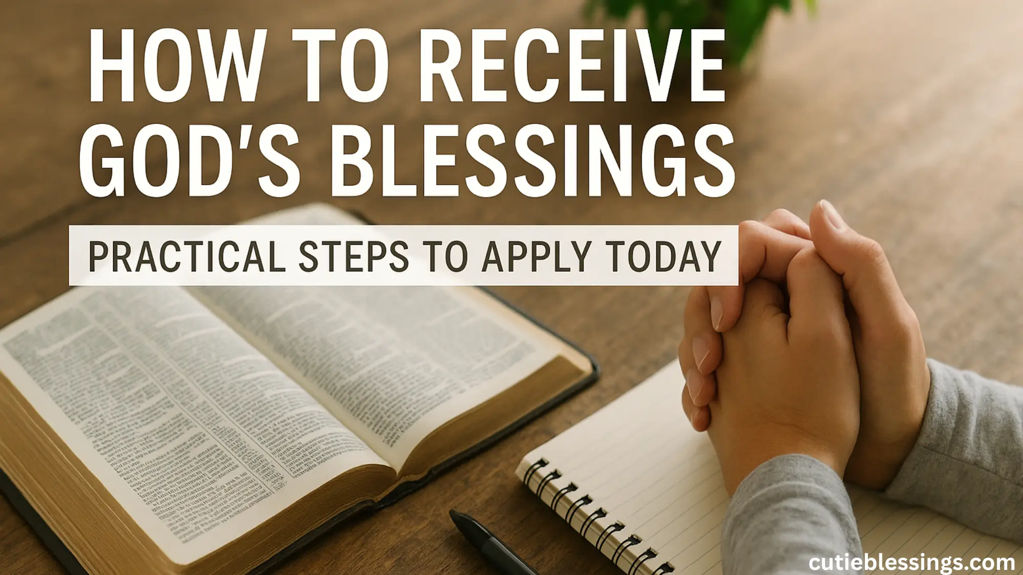Practical Steps to Apply Today