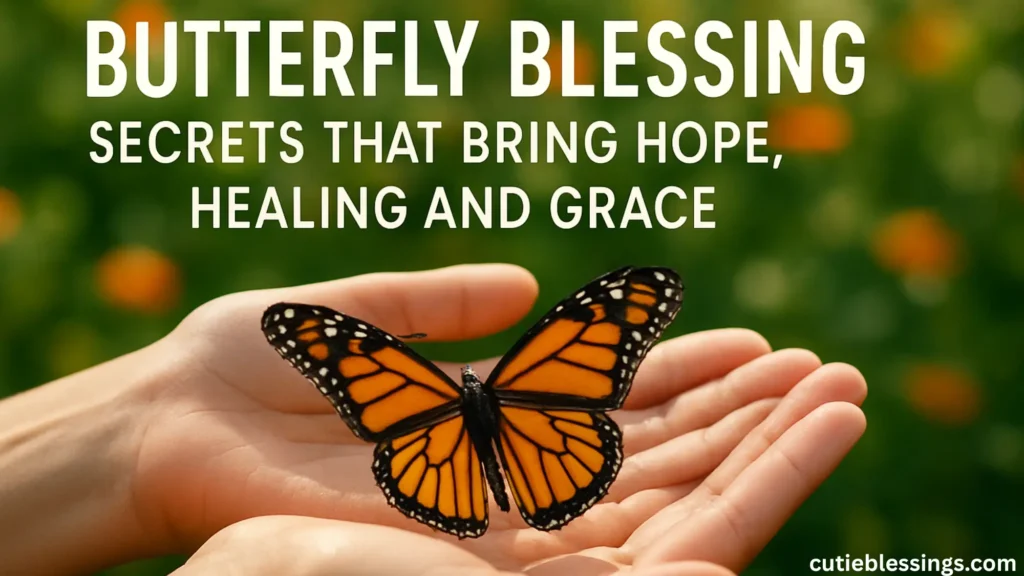 Butterfly Blessing Secrets That Bring Hope, Healing and Grace