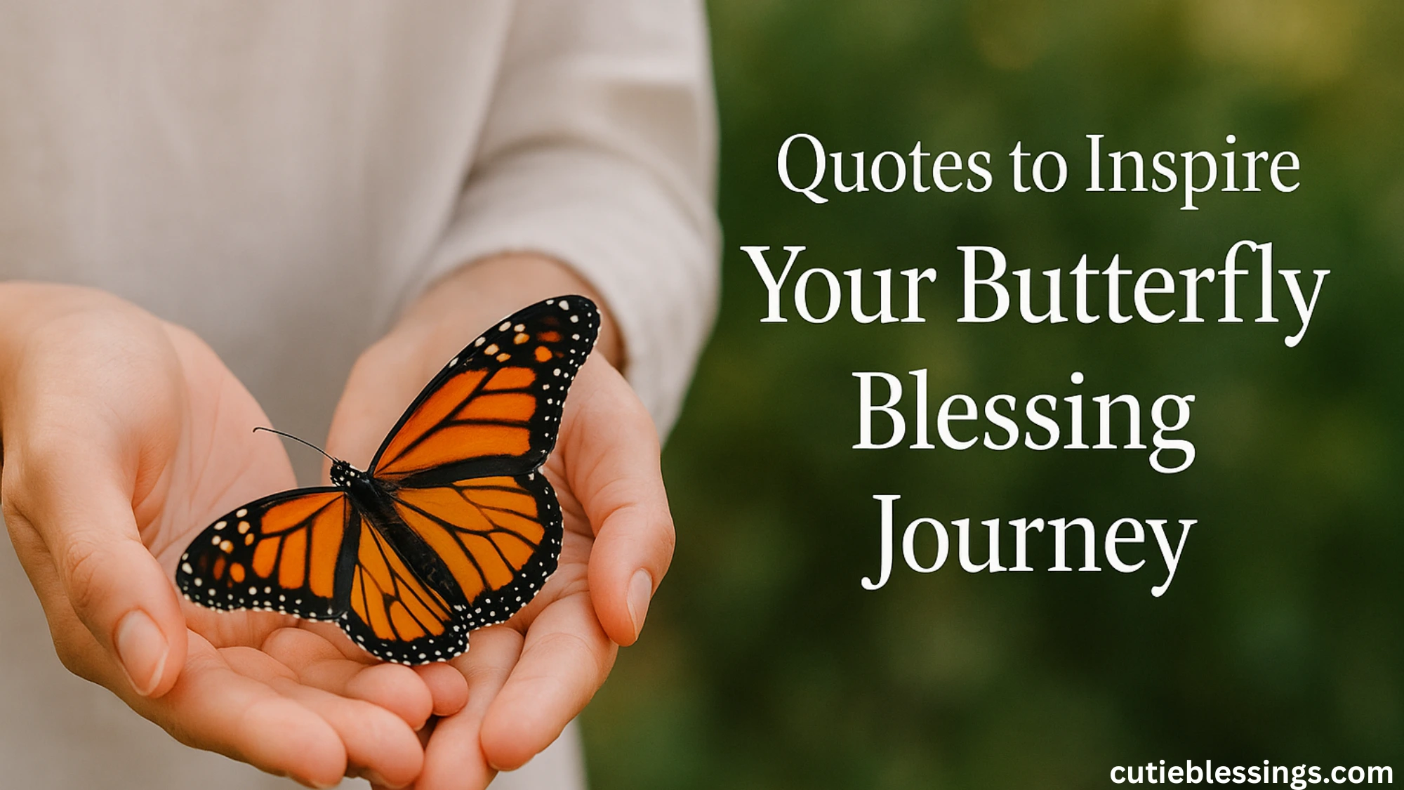 Quotes to Inspire Your Butterfly Blessing Journey