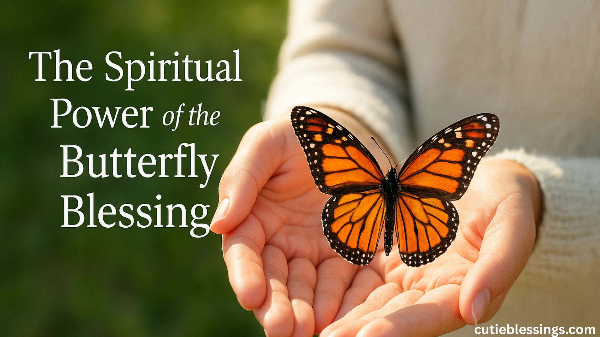 The Spiritual Power of the Butterfly Blessing