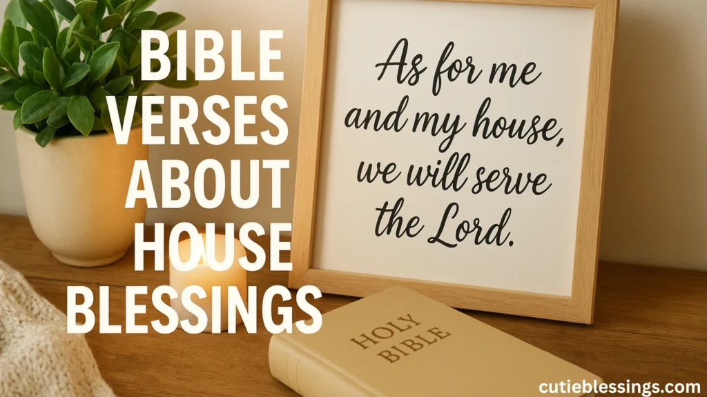 15 Bible Verses About House Blessings for Peace & Joy