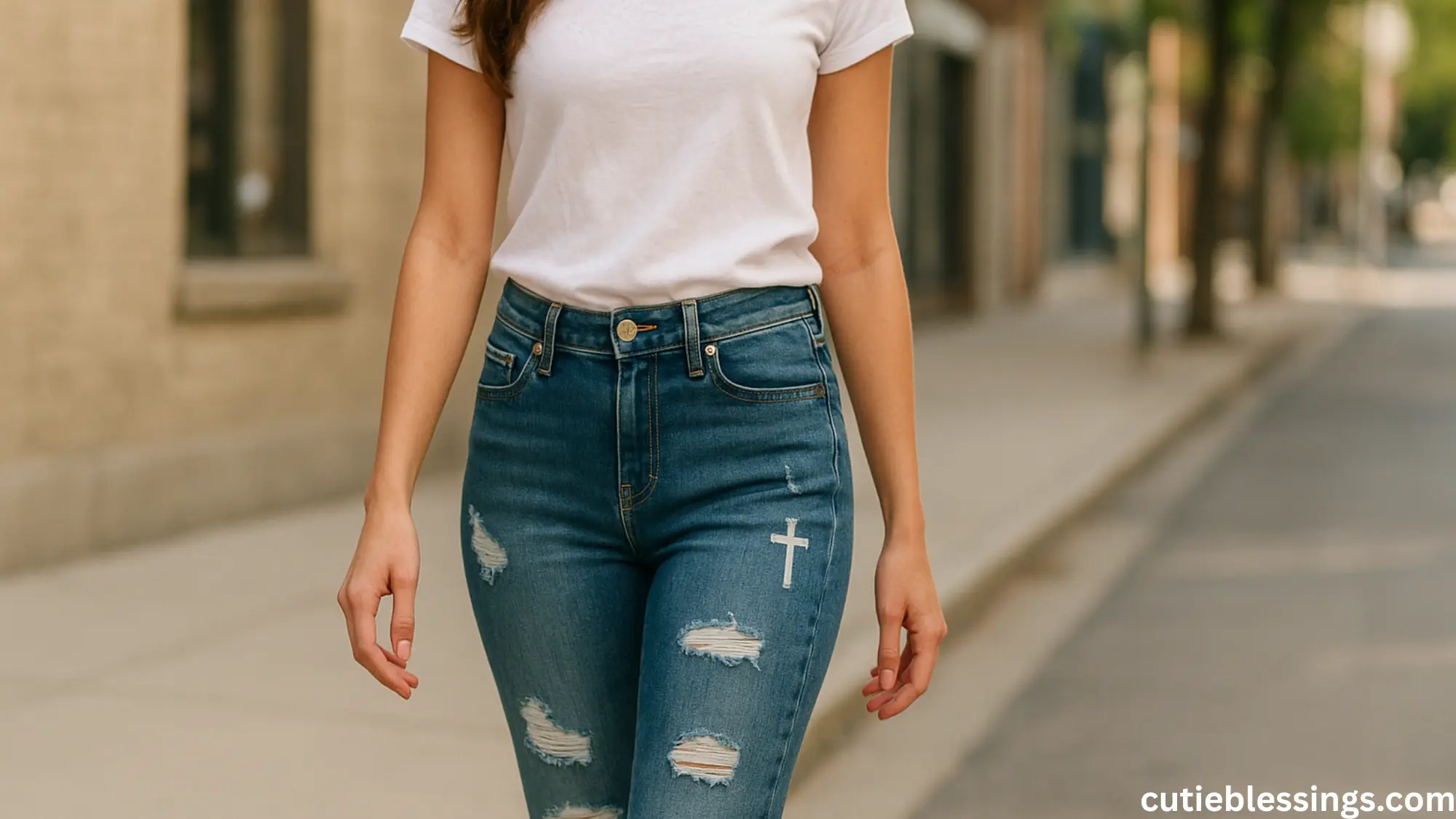 How to Build an Outfit Around Blessed Jeans