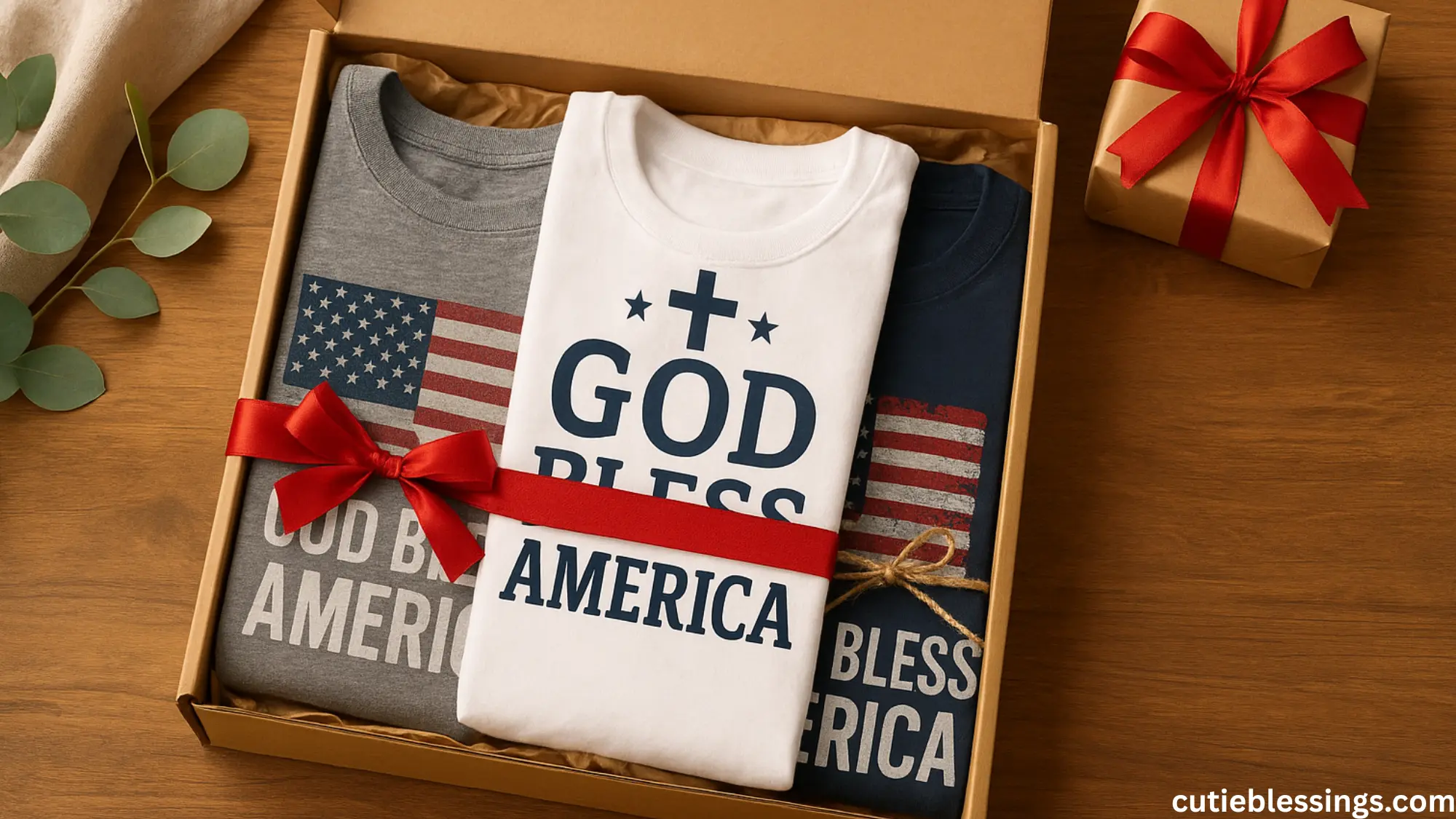 Gift Ideas of God Bless America Tee Shirts: Share the Blessing