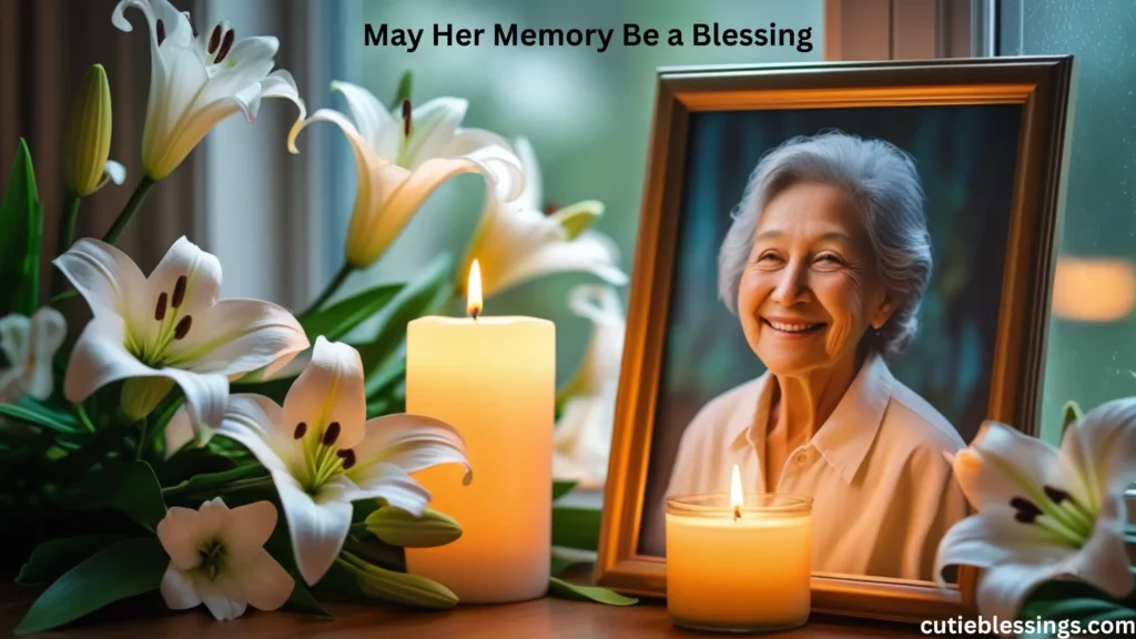 May Her Memory Be a Blessing: The Phrase That Heals Hearts
