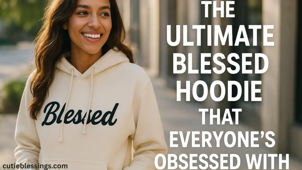 The Ultimate Blessed Hoodie That Everyone’s Obsessed With