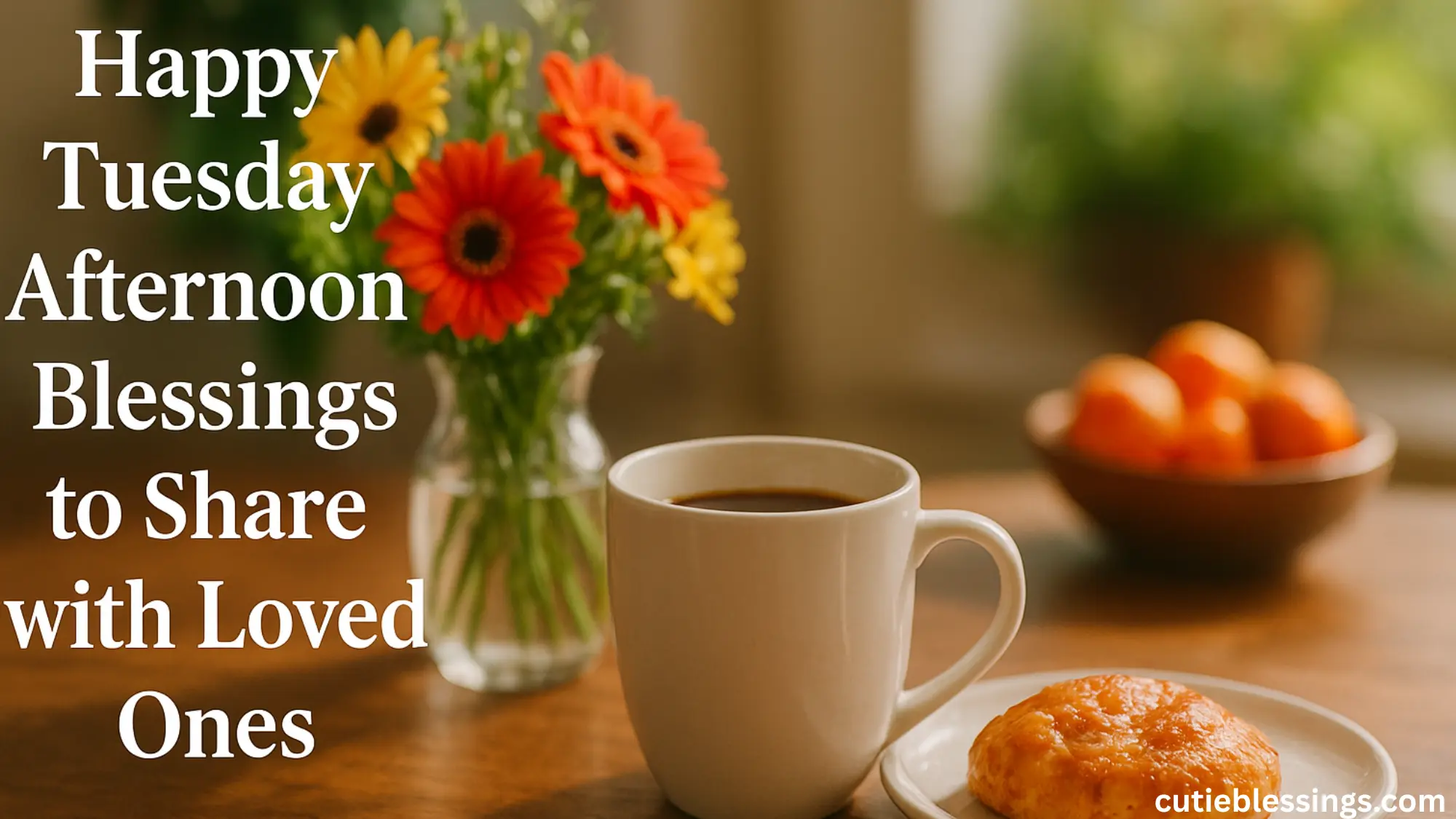 Happy Tuesday Afternoon Blessings to Share with Loved Ones