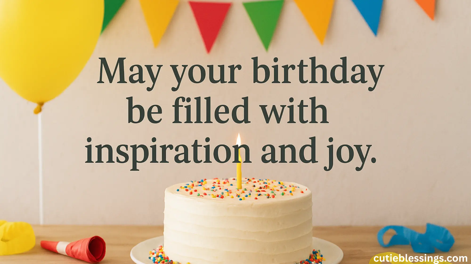 Inspirational Happy Birthday for Wishes to Brighten Someone’s Day