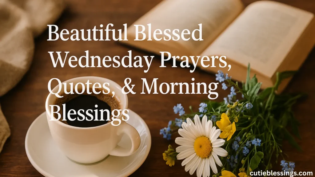 190+ Beautiful Blessed Wednesday Prayers, Quotes & Morning Blessings