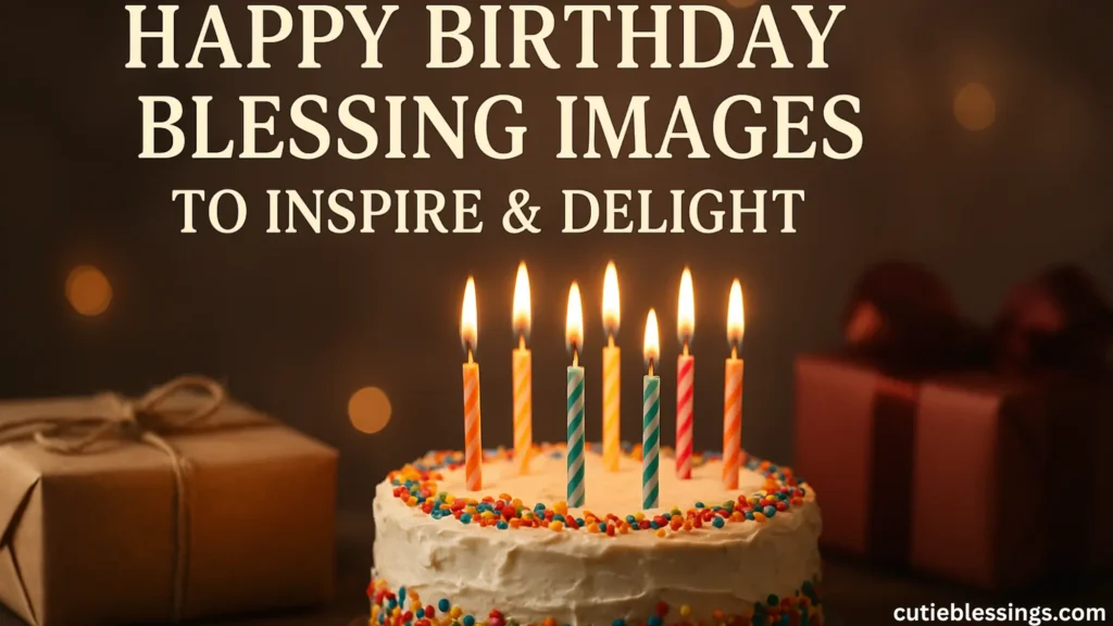 190+ Happy Birthday Blessing Images to Inspire & Delight