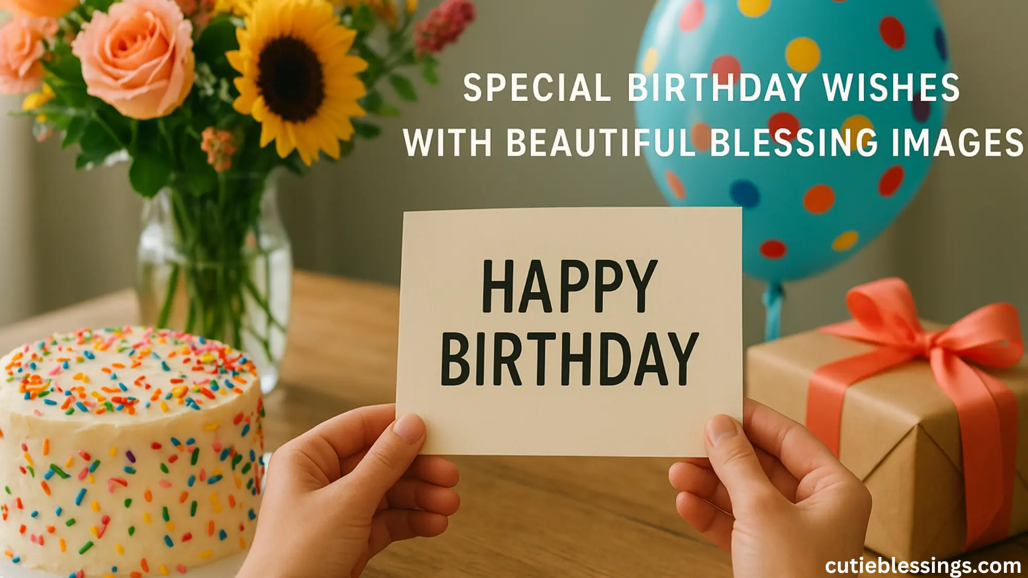 Special Birthday Wishes with Beautiful Blessing Images