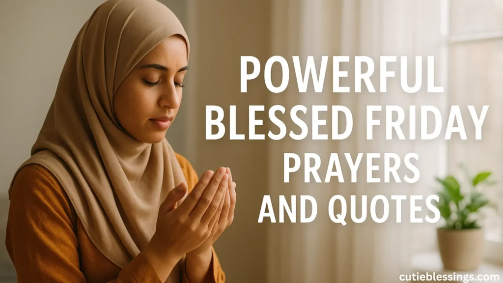 Powerful Blessed Friday Prayers and Quotes for a Joyful Weekend