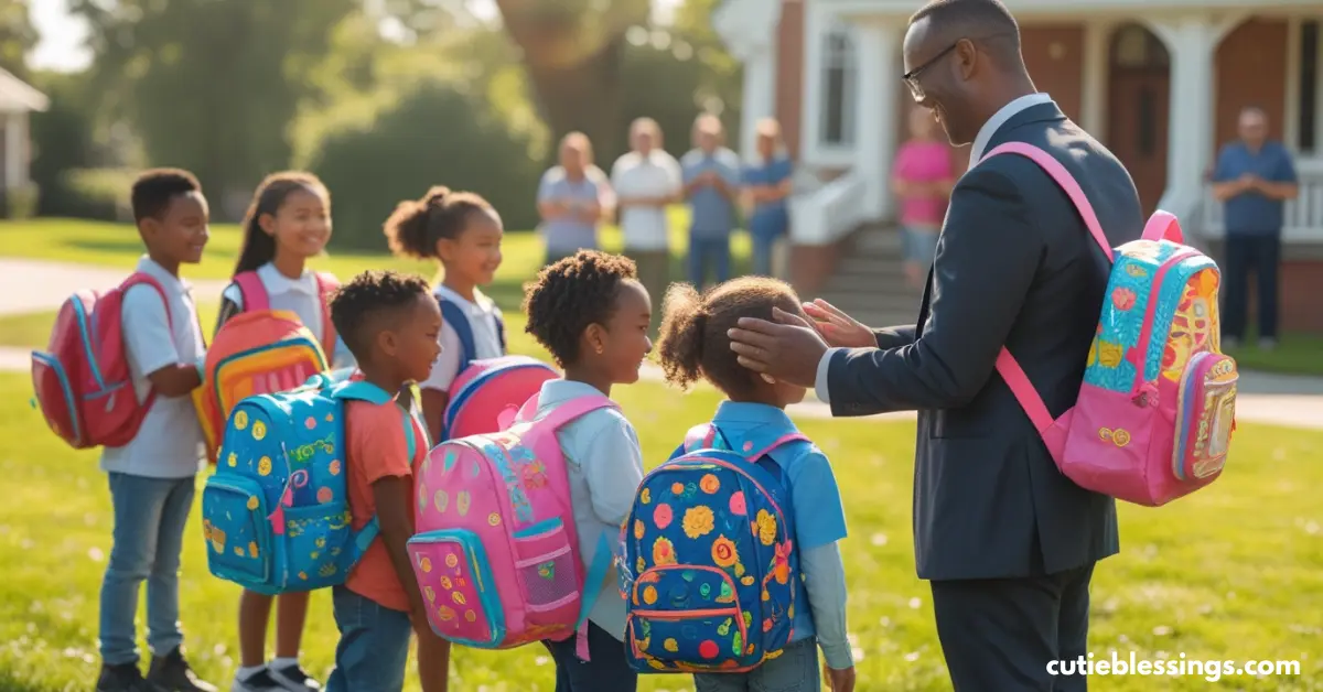 Backpack Blessings for Teachers and Parents Too