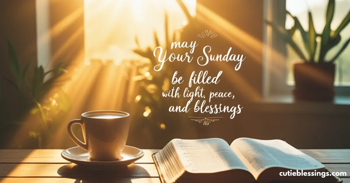 Blessing Quotes to Start Your Sunday Right