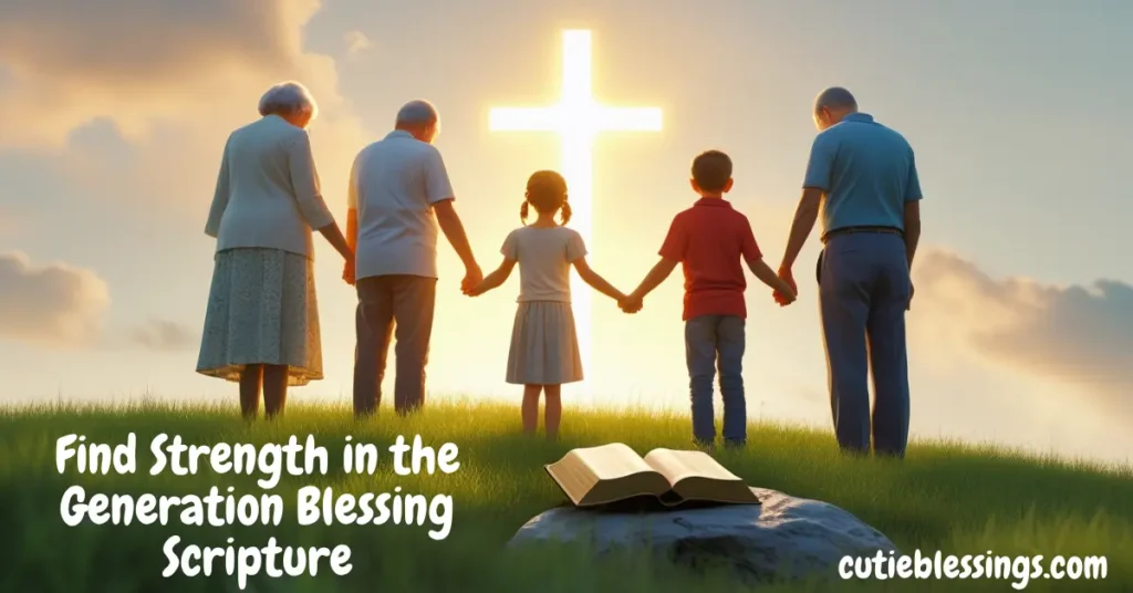 Find Strength in the Generation Blessing Scripture