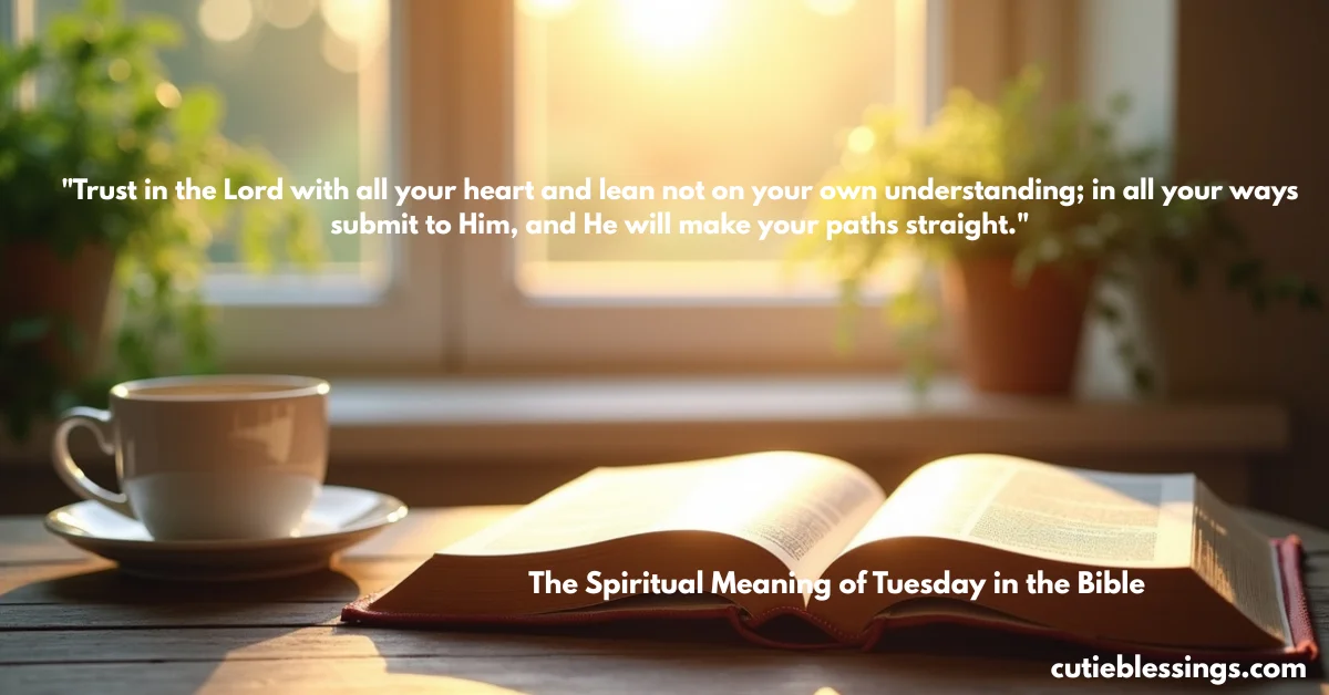 Tuesday Bible Verses to Inspire You