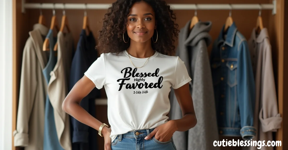 What Makes This Your New Favorite Blessed Highly Favored Shirt? 