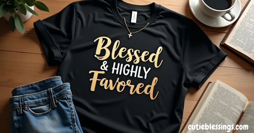 Your New Favorite Blessed Highly Favored Shirt