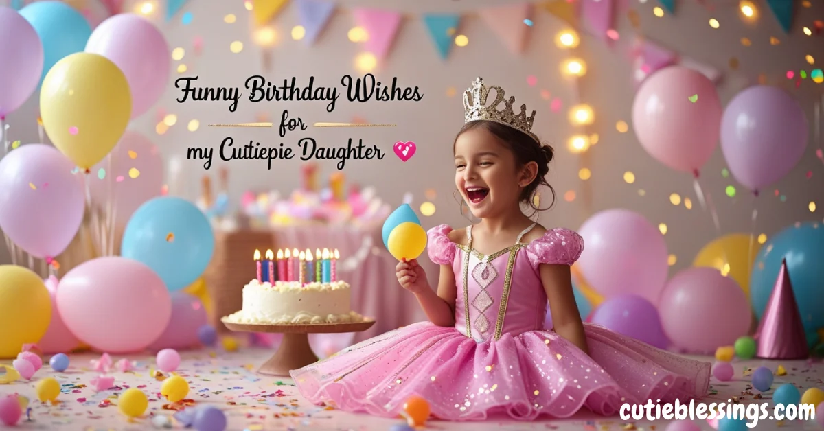 Funny Birthday Wishes for Your Daughter