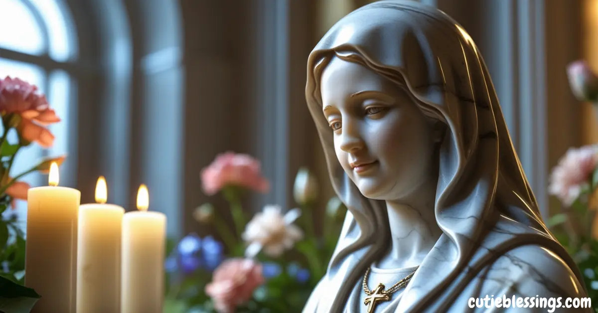 The Spiritual Meaning Behind the Blessed Mary Statue
