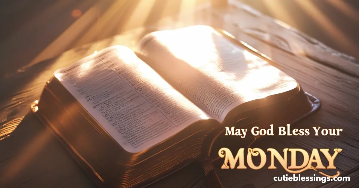 Why Monday Blessing Images Matter