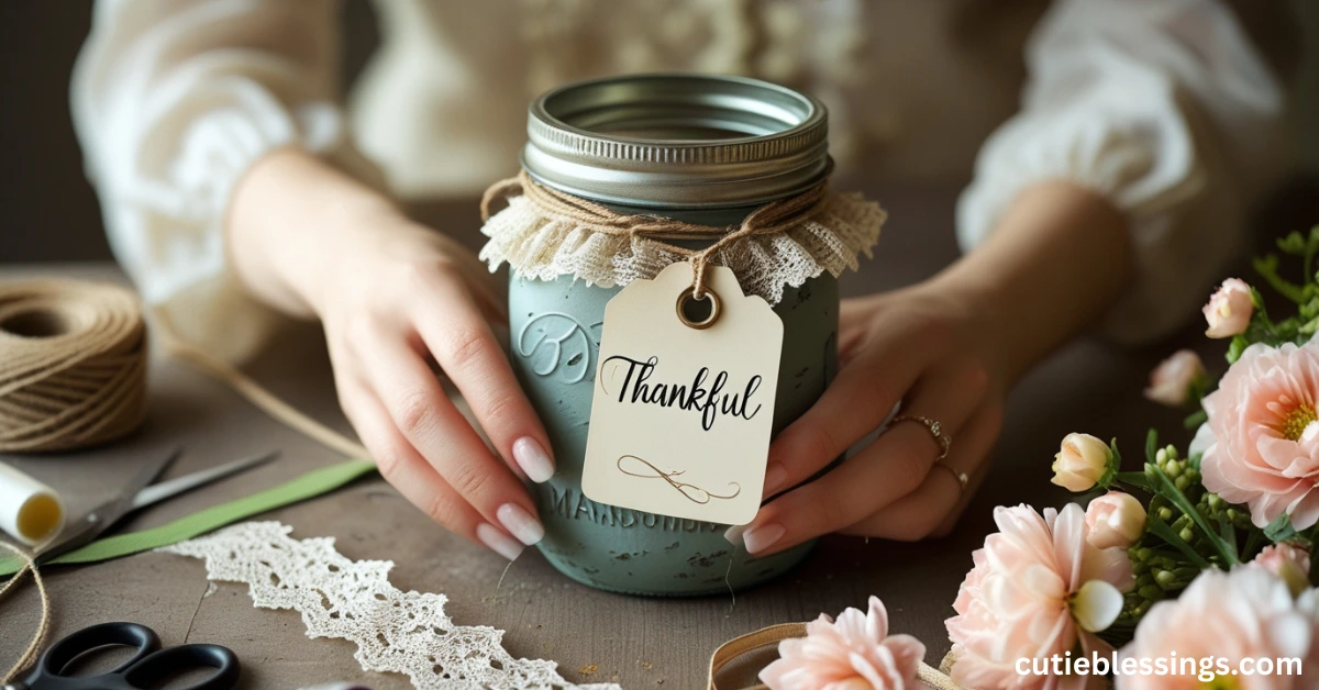 Decorating Your Blessing Jar