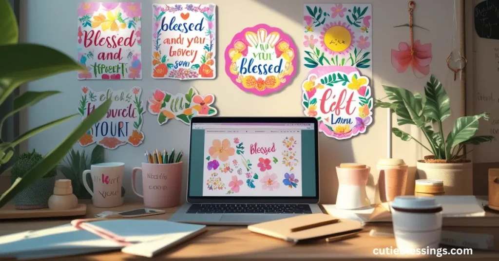 Blessed Stickers That Lift Spirits and Transform Any Space