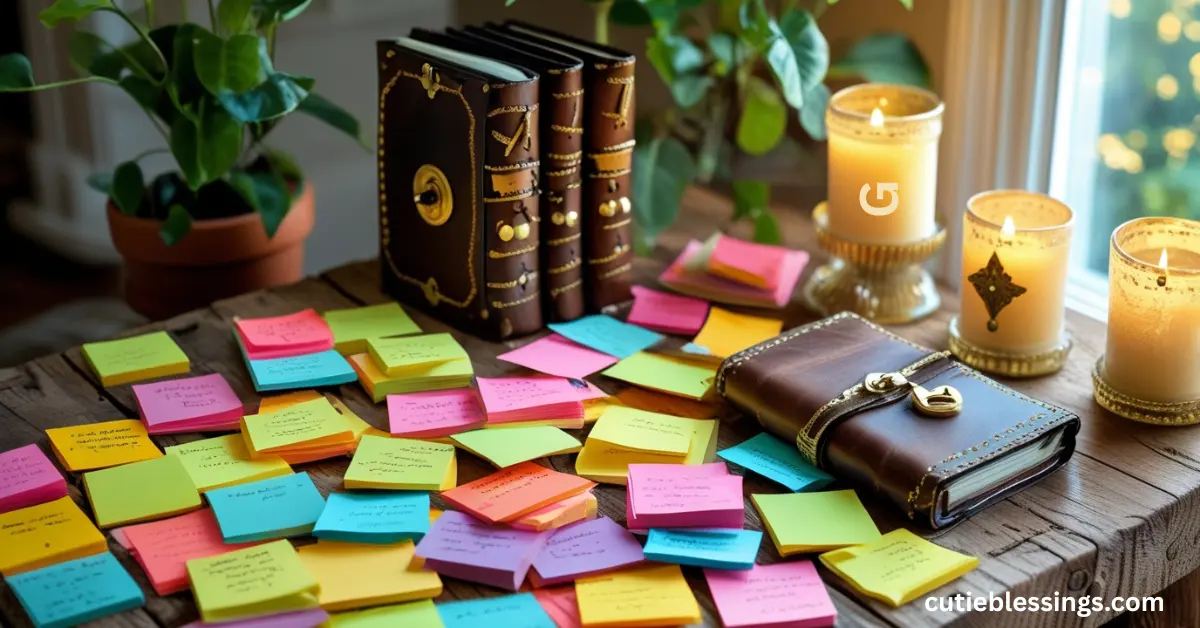 Home environment set up to support daily practice of powerful December blessings