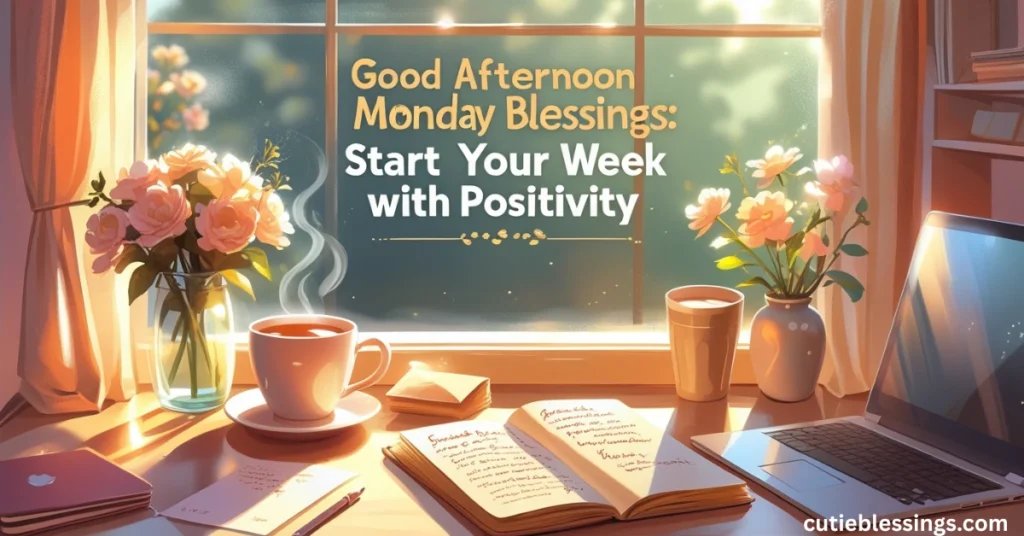 Good Afternoon Monday Blessings: Start Your Week with Positivity