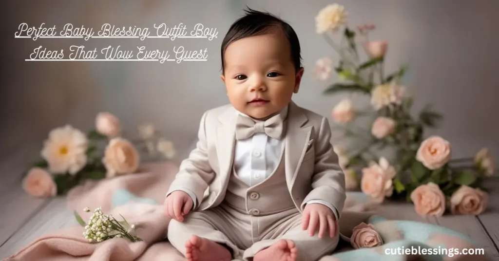 Perfect Baby Blessing Outfit Boy Ideas That Wow Every Guest
