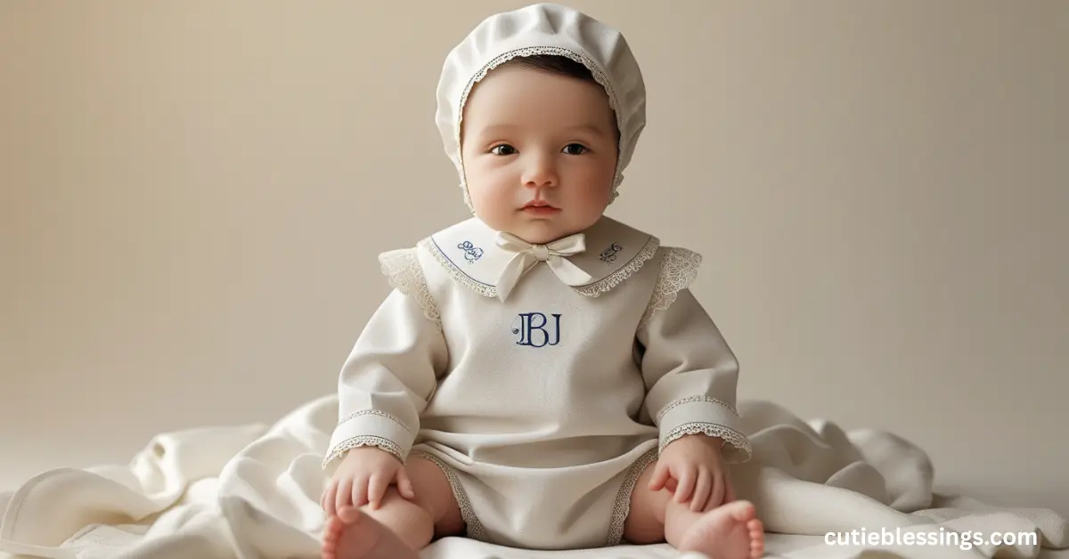 Personalizing Your Baby Blessing Outfit Boy