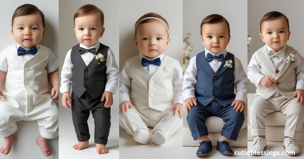 Top Baby Blessing Outfit Boy Styles