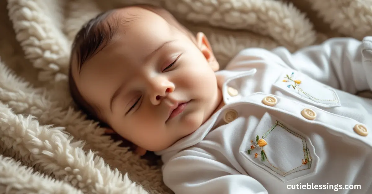 What Makes a Baby Blessing Outfit Boy Special