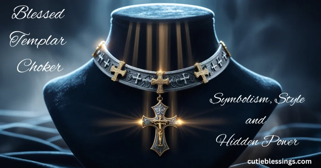 Blessed Templar Choker: Symbolism, Style, and Hidden Power