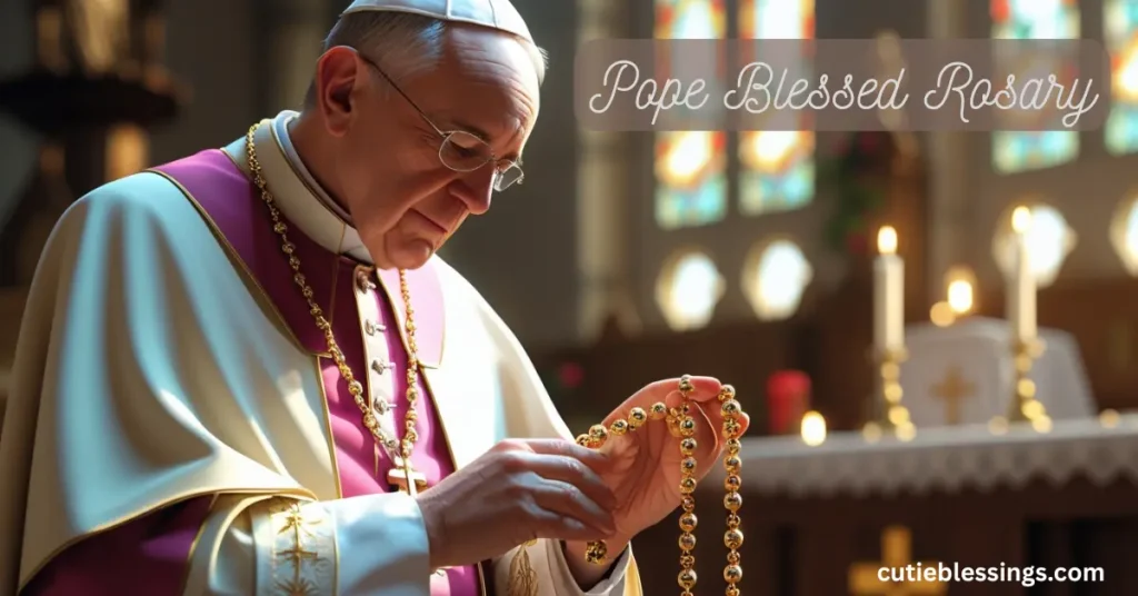Pope Blessed Rosary: Meaning, Power, History, and Real Use