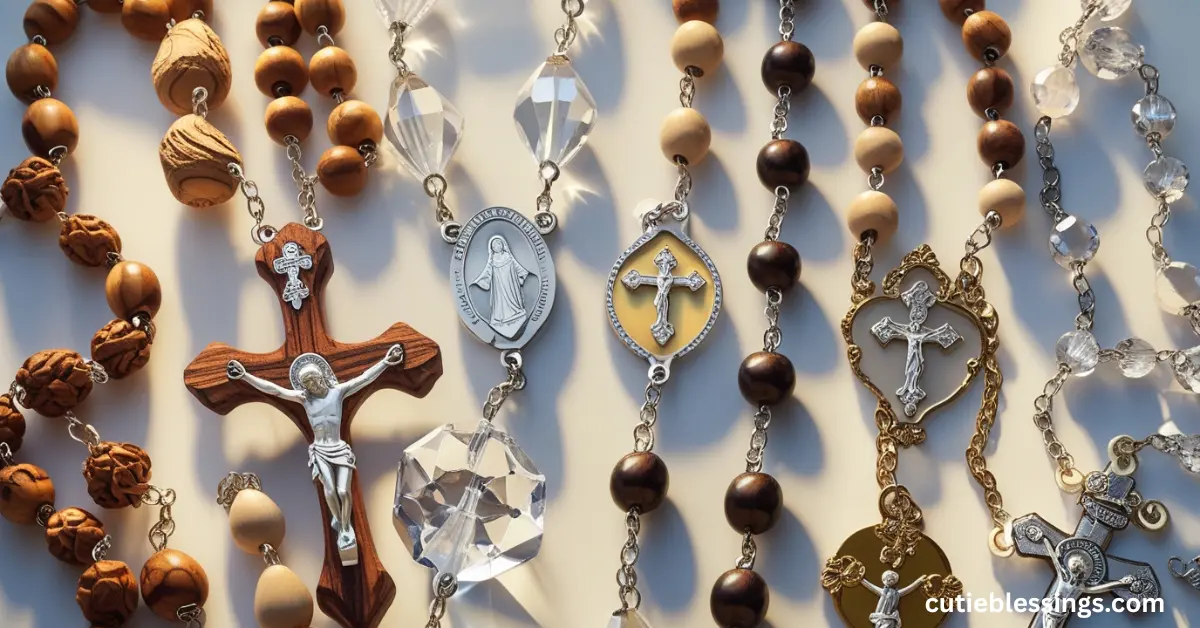 Types of Pope Blessed Rosaries