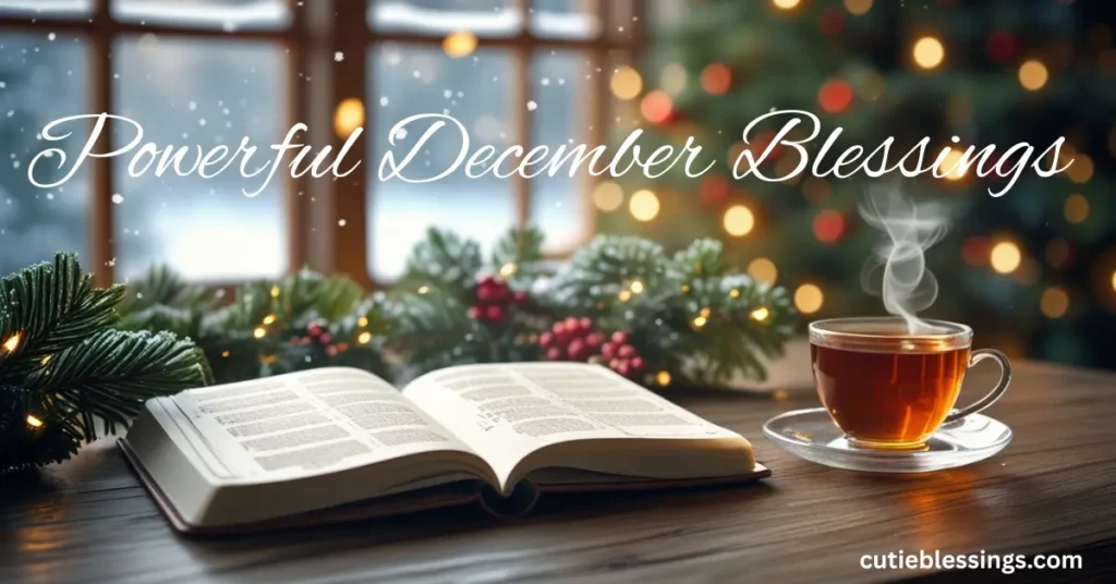 Powerful December Blessings: Joy, Peace, and Abundance