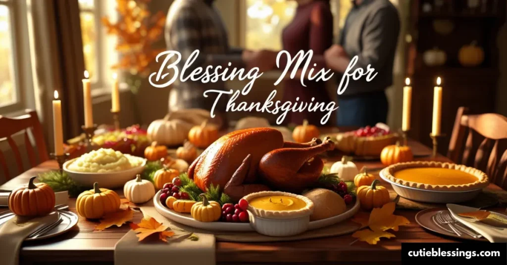 Blessing Mix for Thanksgiving