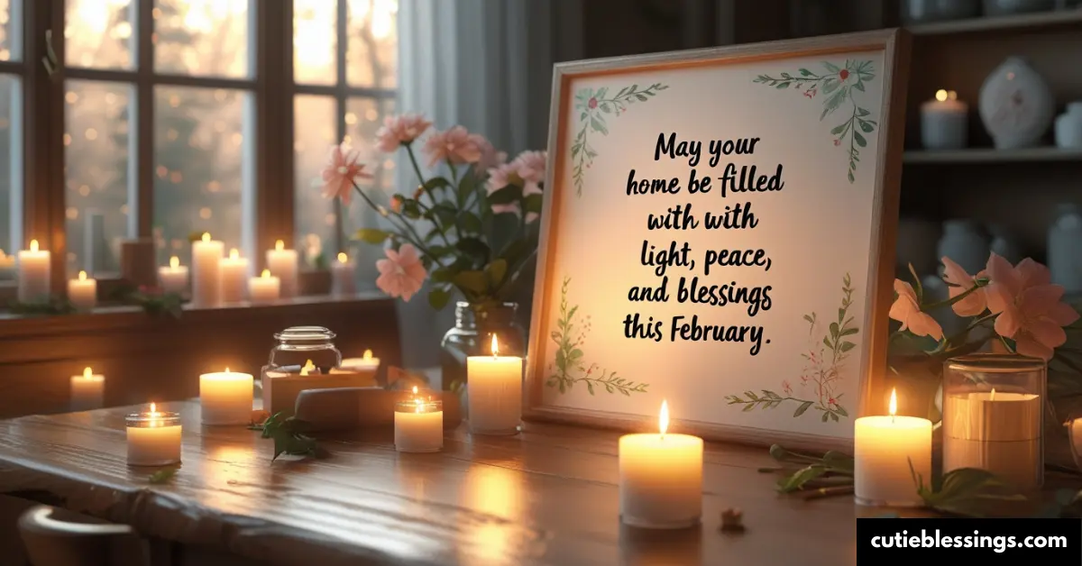 February Blessing for Your Home