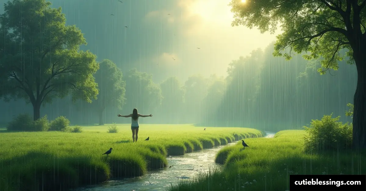 How to Appreciate Rain as a Daily Blessing