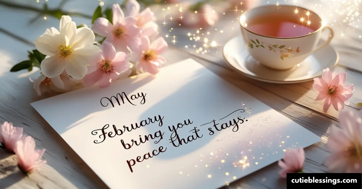 Short February Blessings You Can Use Daily
