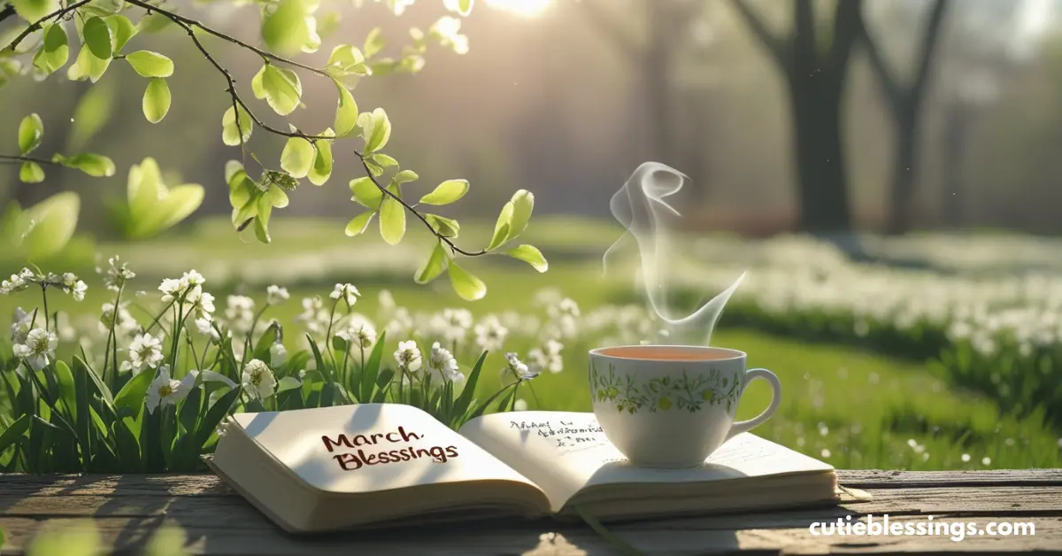 Simple March Blessings to Use Daily