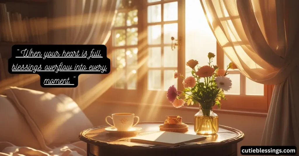 Blessings Overflowing: Invite Abundance & Joy Daily