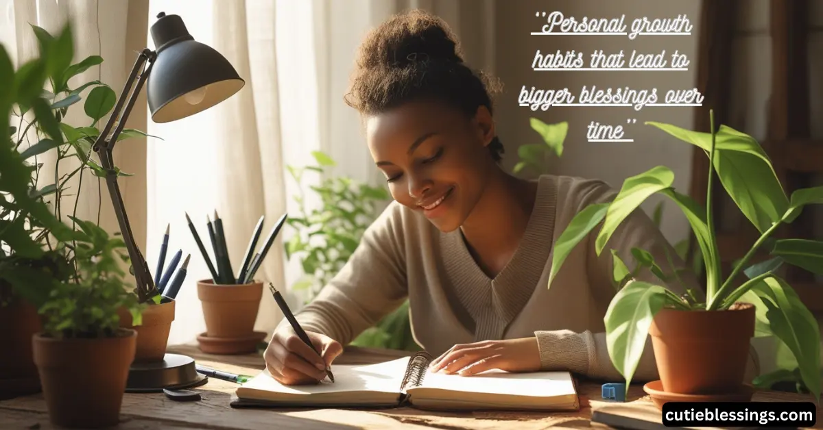 Bigger Blessings and Personal Development