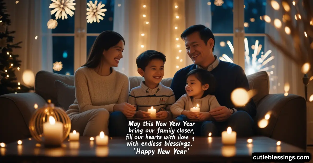 Heartfelt New Year Blessings for Family