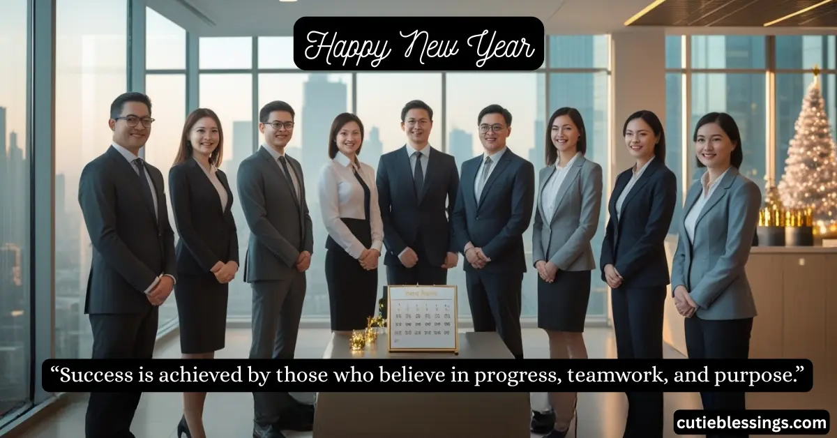 Professional and Workplace New Year Blessings