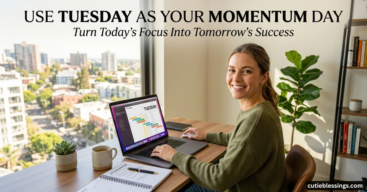 Use Tuesday as Your Momentum Day